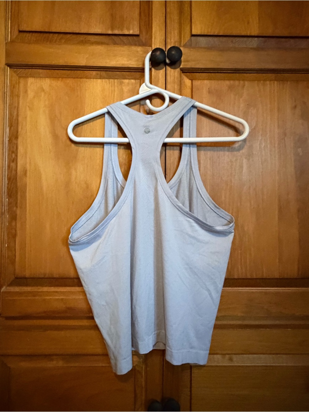 lululemon athletica Light purple/Gray Racerback Tank Top best for size 10.
